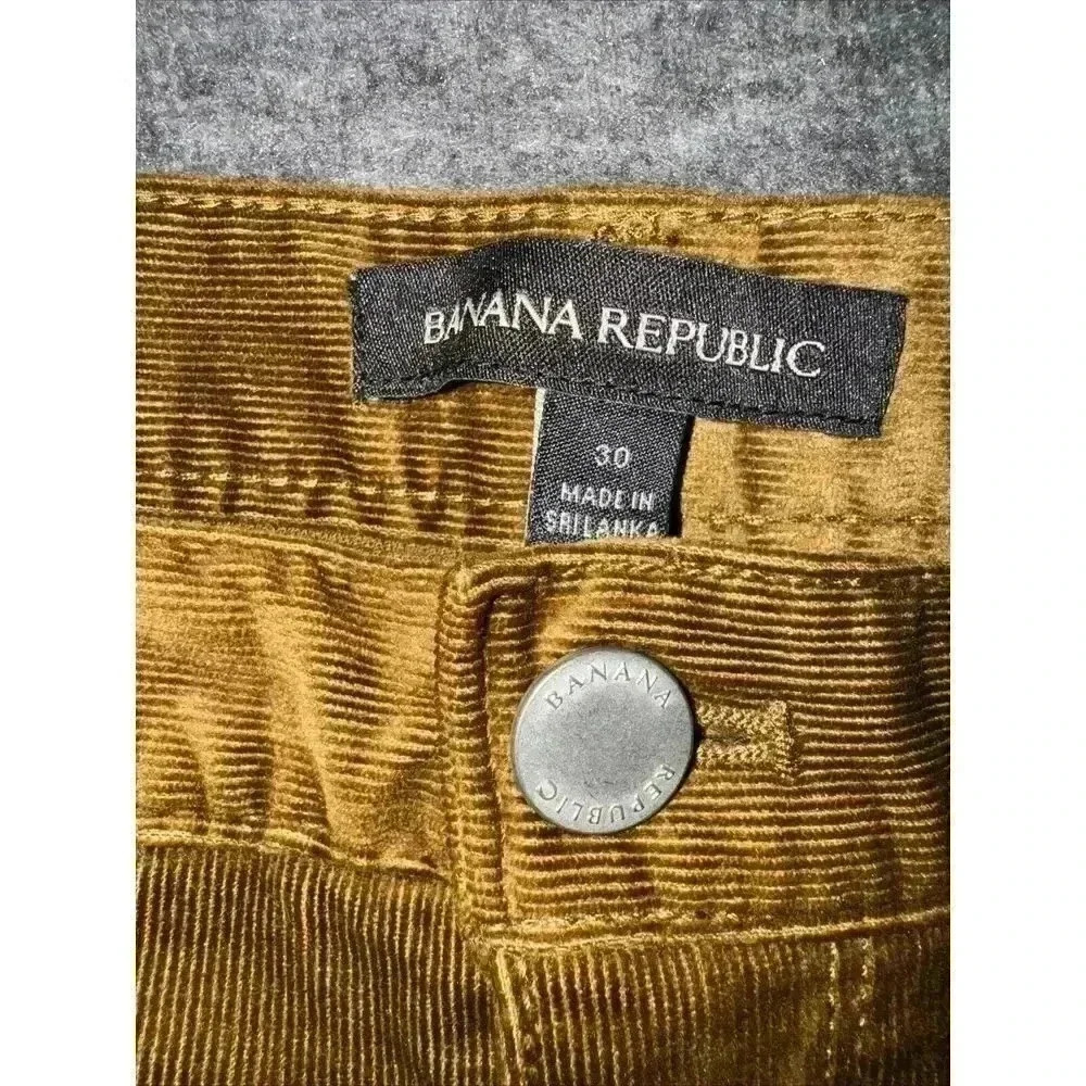 Banana Republic Womens Brown Mid-Rise Skinny Corduroy Pants Size 30x27 - Picture 3 of 9